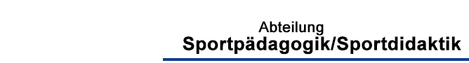 FB 02 - Sportpaedagogik/Sportdidaktik